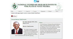 Desktop Screenshot of nvri.gov.ng